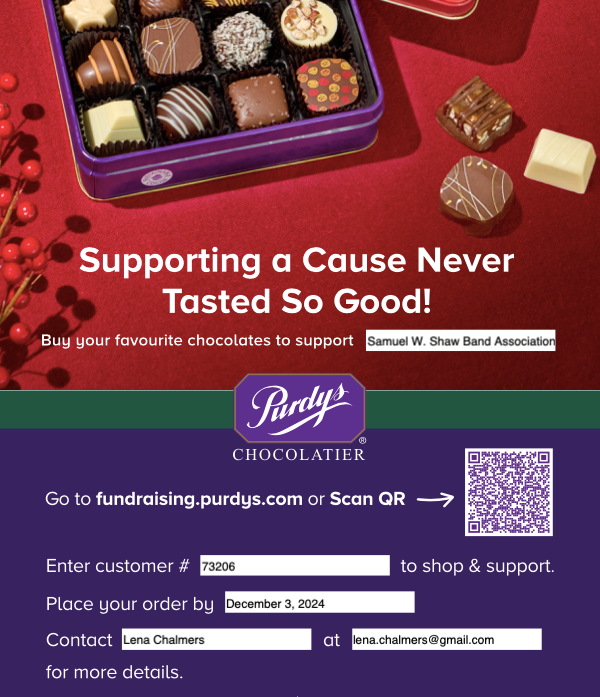 purdys fundraiser